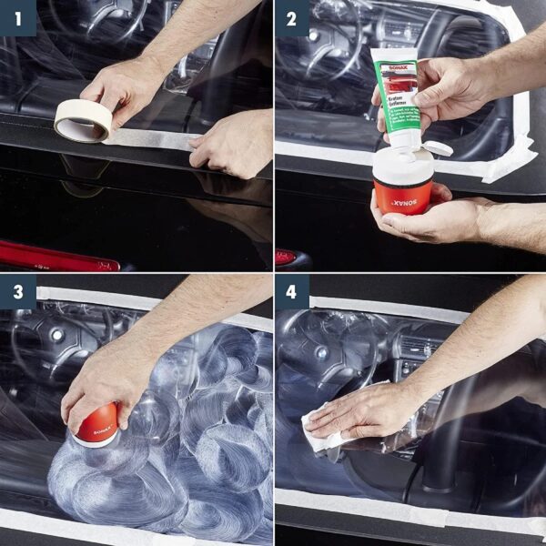 SONAX plastiko skaidraus įbrėžimų šalintojas