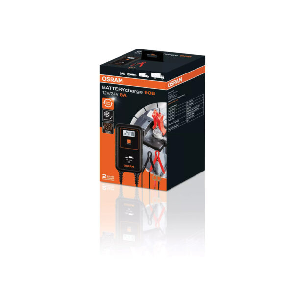 Akumuliatorių įkrovėjas OSRAM OEBCS908