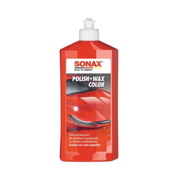 SONAX polirolis su vašku, raudonas