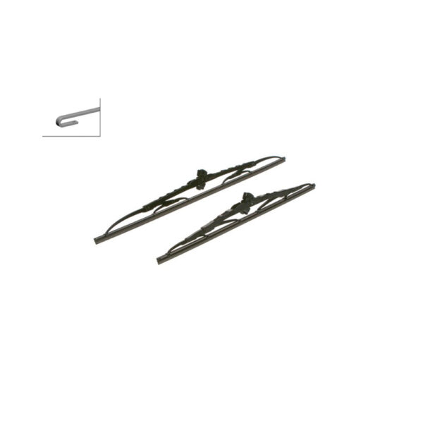 BOSCH priekinių valytuvų komplektas - 3 397 010 211