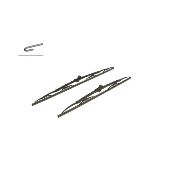 BOSCH priekinių valytuvų komplektas - 3 397 001 543