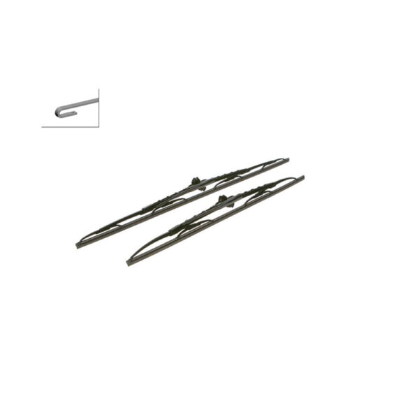 BOSCH priekinių valytuvų komplektas - 3 397 001 725