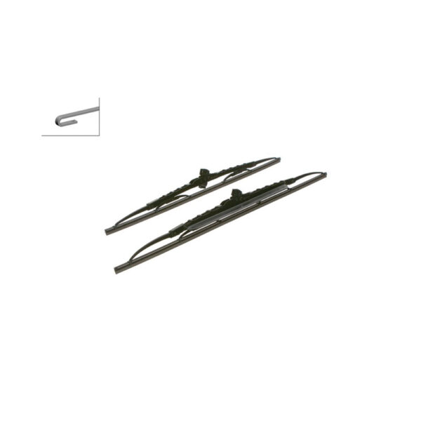 BOSCH priekinių valytuvų komplektas - 3 397 001 728