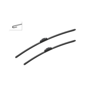 BOSCH priekinių valytuvų komplektas - 3 397 007 565