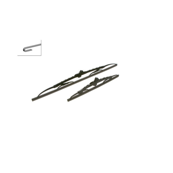 BOSCH priekinių valytuvų komplektas - 3 397 010 274