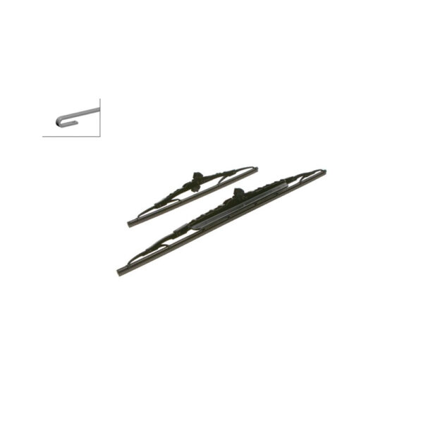 BOSCH priekinių valytuvų komplektas - 3 397 010 404