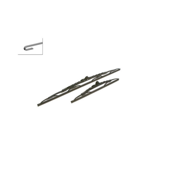 BOSCH priekinių valytuvų komplektas - 3 397 010 414