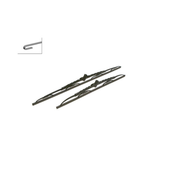 BOSCH priekinių valytuvų komplektas - 3 397 118 202