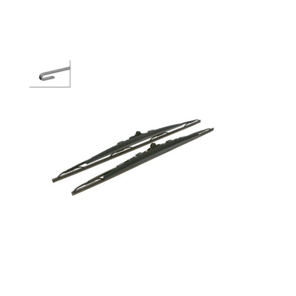 BOSCH priekinių valytuvų komplektas - 3 397 118 204