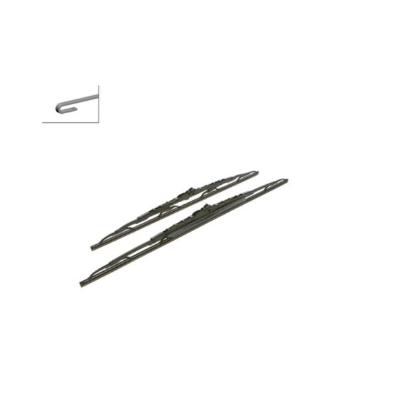 BOSCH priekinių valytuvų komplektas - 3 397 118 308