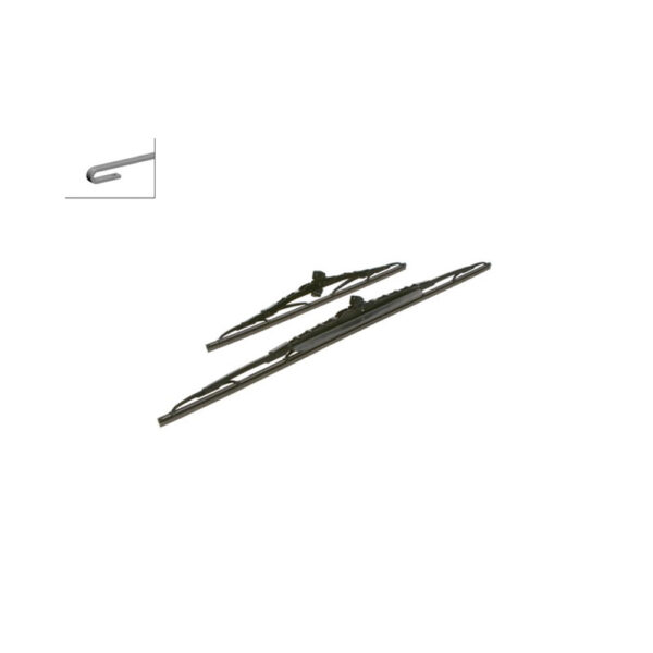 BOSCH priekinių valytuvų komplektas - 3 397 118 325