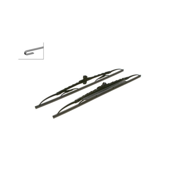 BOSCH priekinių valytuvų komplektas - 3 397 118 401