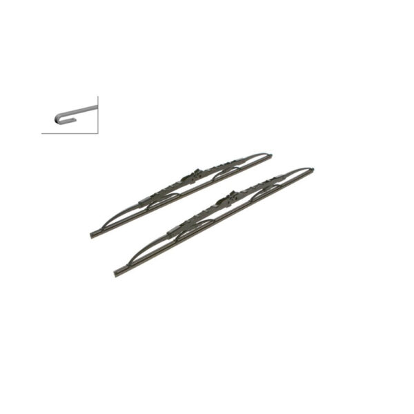 BOSCH priekinių valytuvų komplektas - 3 397 118 422