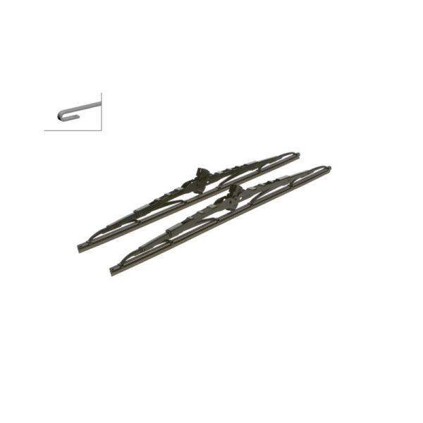 BOSCH priekinių valytuvų komplektas - 3 397 118 505