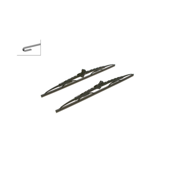 BOSCH priekinių valytuvų komplektas - 3 397 118 540