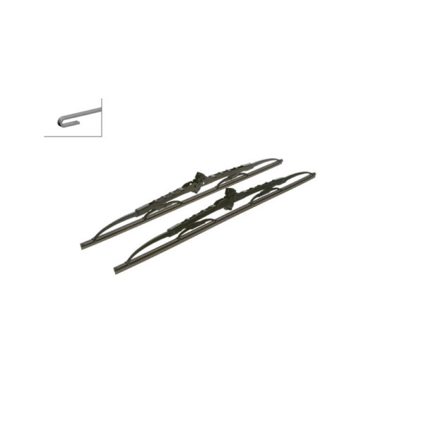 BOSCH priekinių valytuvų komplektas - 3 397 118 560