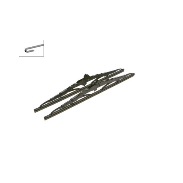BOSCH priekinių valytuvų komplektas - 3 397 118 610
