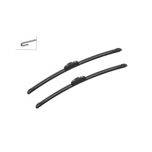 BOSCH priekinių valytuvų komplektas - 3 397 118 906