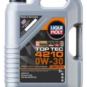 Liqui Moly Top Tec 4210 0W30 variklio alyva 5L